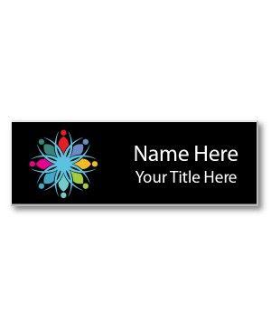Name 3 People Logo - Magnetic Name Badges, Name Tags, Add a Logo! - Name Tag Wizard