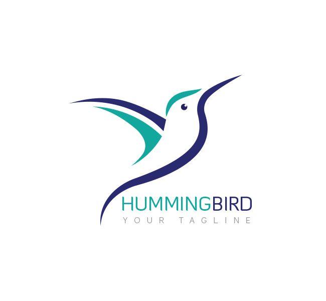 Bird Logo - Humming Bird Logo & Business Card Template - The Design Love