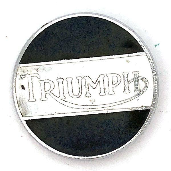 Triumph Circle Logo - auc-motor-music: Triumph vintage logo pin badge Triumph Vintage Logo ...