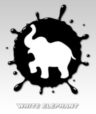 White Elephant Logo - Logos for Elephant Games