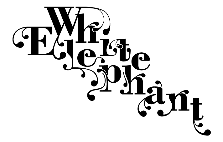 White Elephant Logo - White Elephant Logo' by Nicole Arocha Design from United