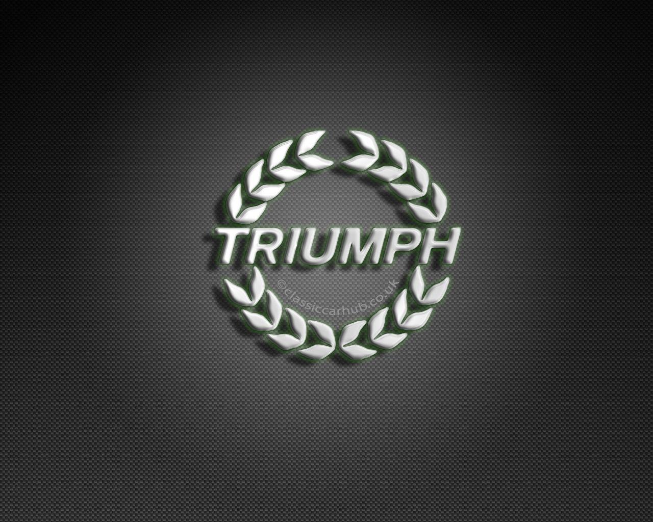 Triumph Circle Logo - Classic Car Hub- Triumph Logo Wallpaper