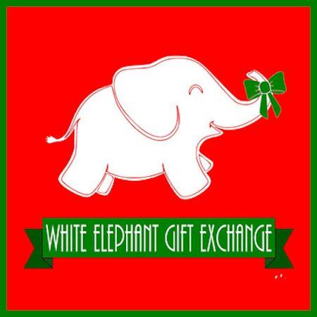 White Elephant Logo - Encore White Elephant Lunch