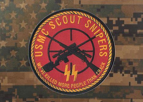 USMC SS Logo - SCOUT SNIPER Paratroopers Association