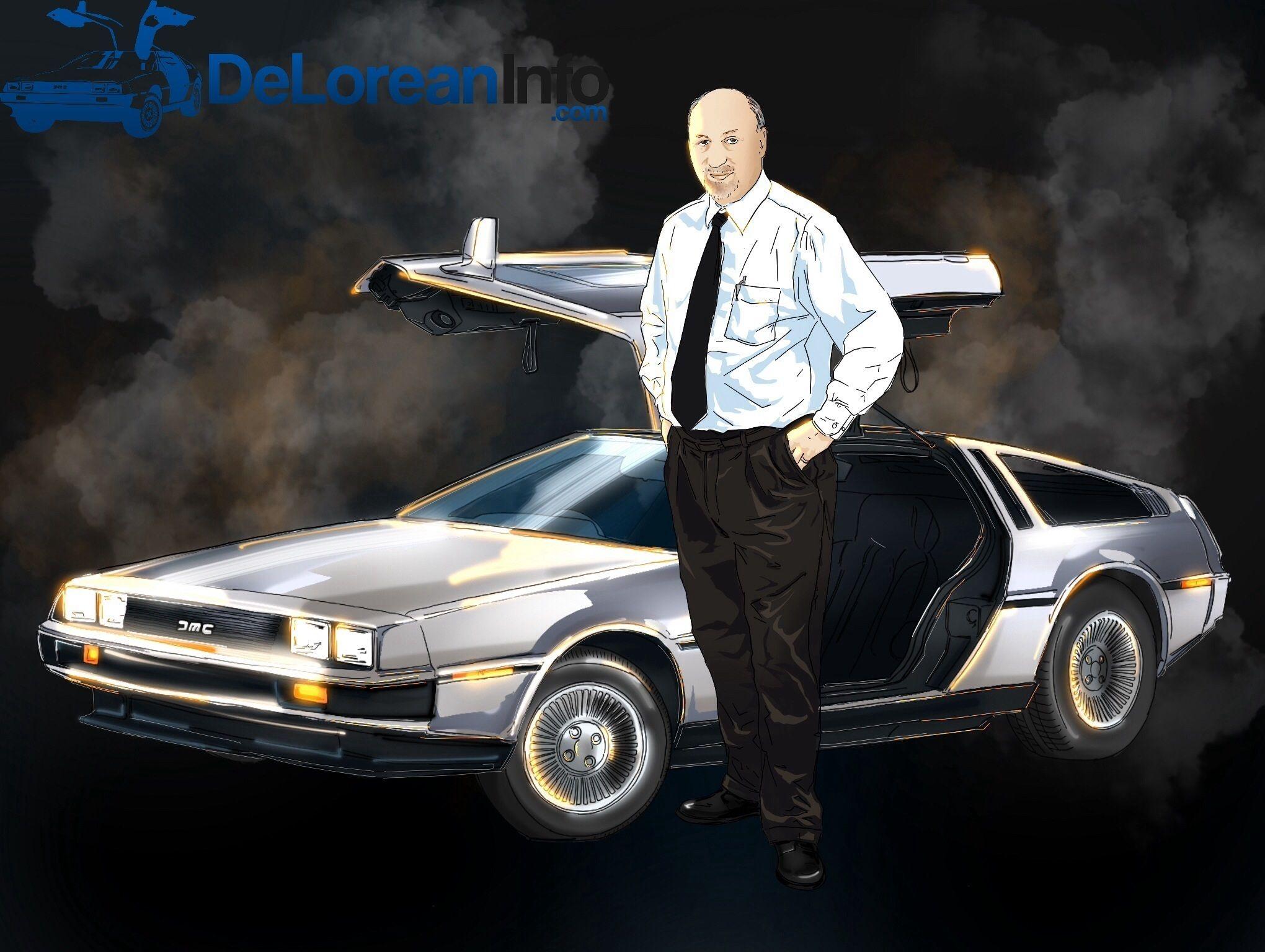 DeLorean DMC-12 Logo - DeLorean Blog Writer Tony De Falco. First Rate DeLorean Information