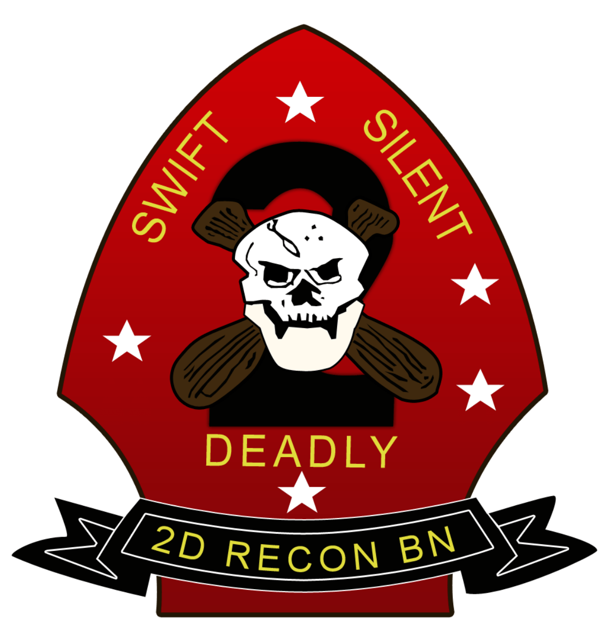 USMC SS Logo - 2nd Reconnaissance Battalion (United States Marine Corps)