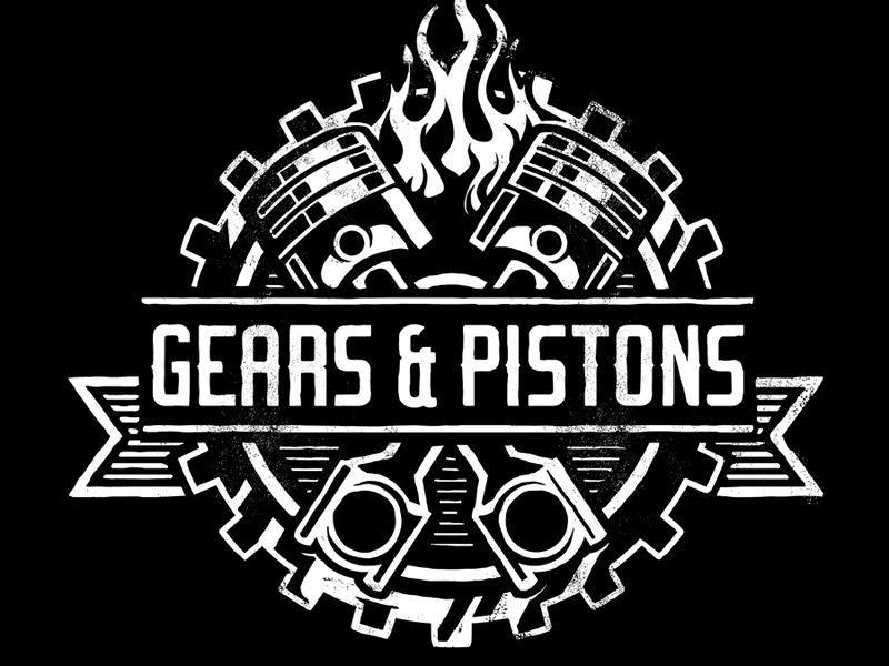 Mechanic Piston Logo - Gears & Pistons - Branding | Design/Photography | Pinterest | Gears ...