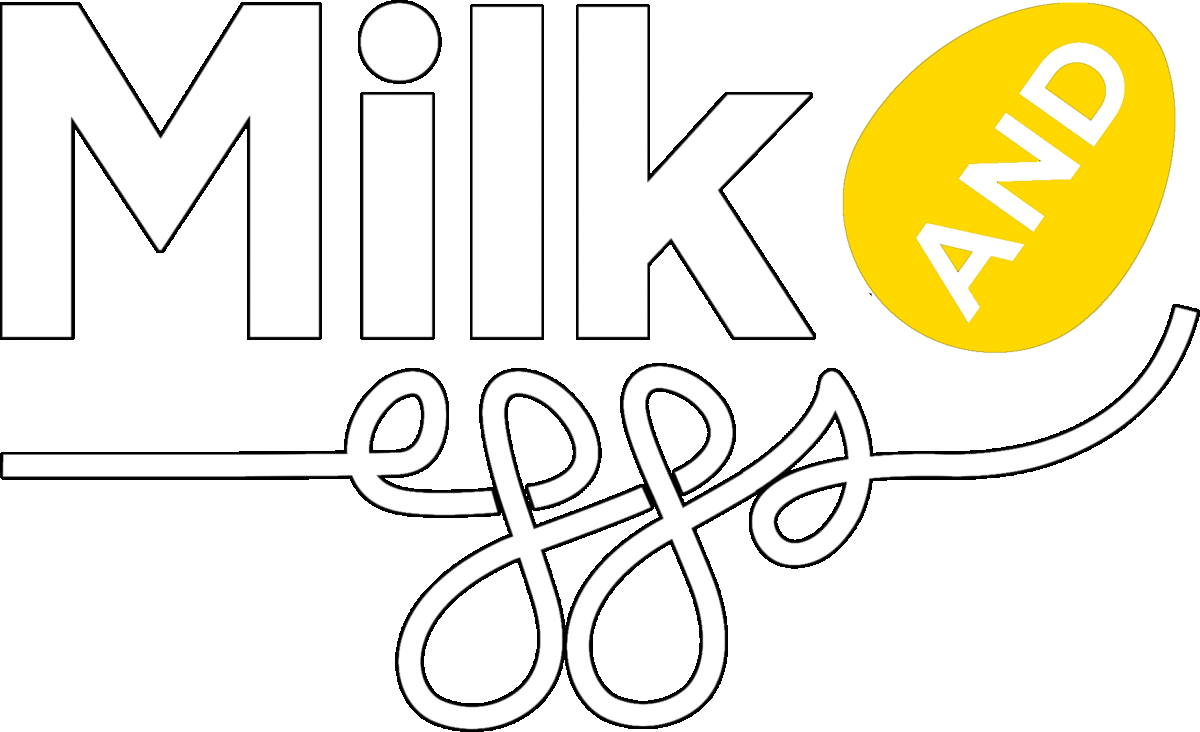 Fast Eggs Logo - Milk and Eggs