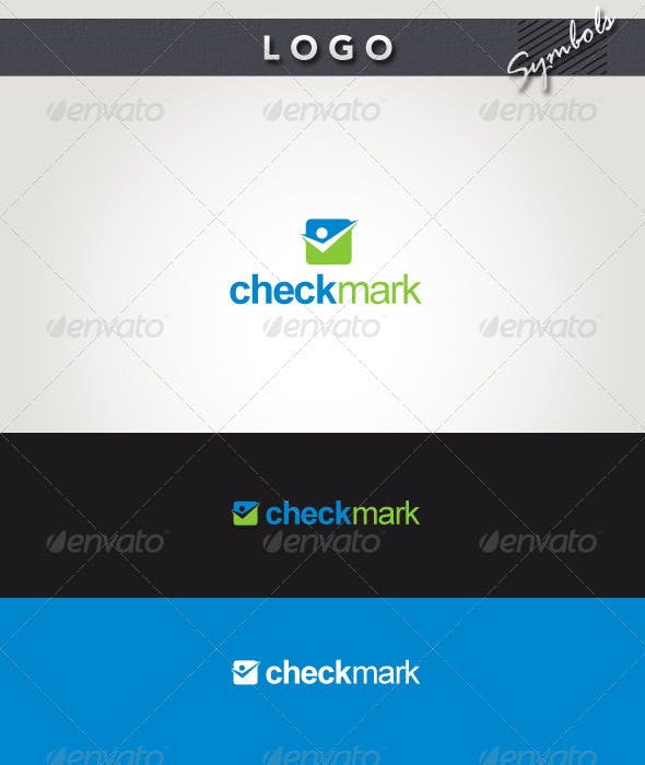 Check Mark with a Web and Tech Logo - Check Mark Logo by gbgraph | GraphicRiver