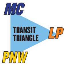 Triangle Transit Logo - Transit Triangle Bus Service Michigan City, La Porte, PNW