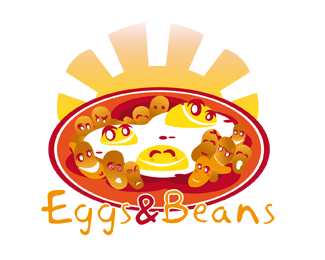 Fast Eggs Logo - Eggs & Beans (eggsandbeans.com) Designed by Aspects | BrandCrowd