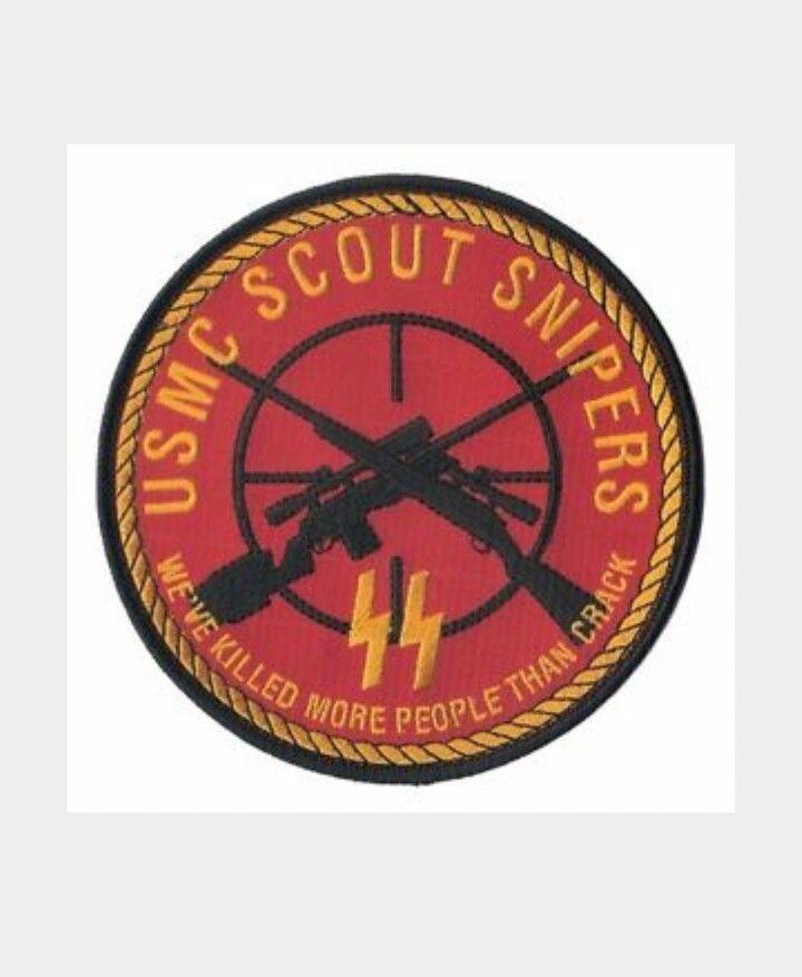 USMC SS Logo - Sniper. SS. Marine corps, USMC, Marines