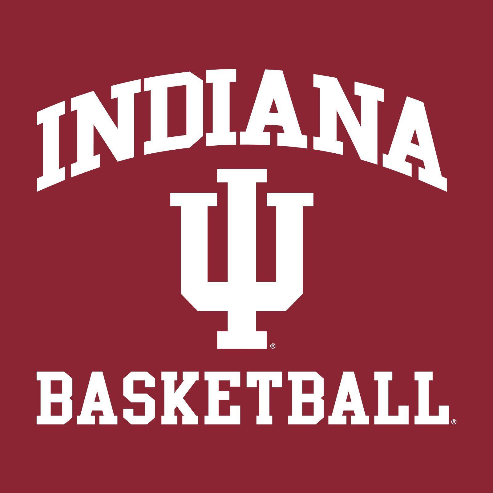 Indiana Basketball Logo - Indiana Arch Logo Basketball T Shirt - Cardinal - UGP