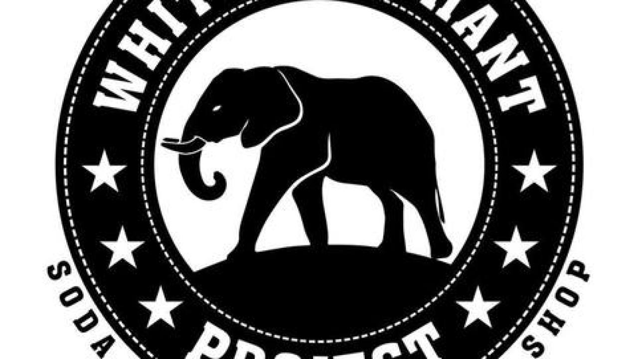 White Elephant Logo - White Elephant Project gift store holding grand opening