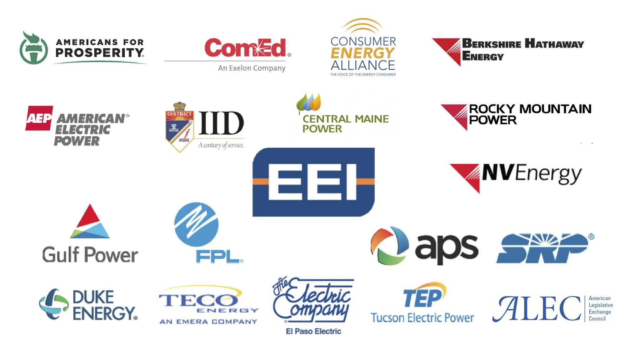 American Electrical Power Company Logo - Blocking
