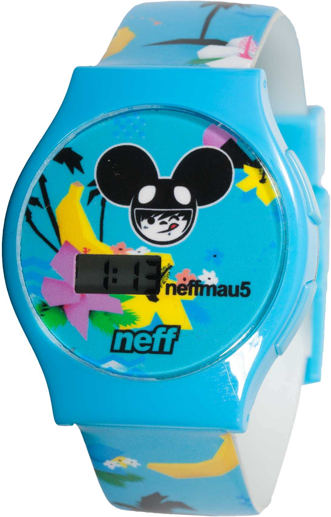 Neff Mau5 Logo - Watch NEFF Watch (BLUE)