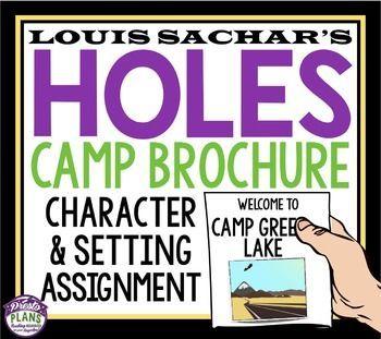 Camp Green Lake Logo - Holes camp green lake brochure assignment | Classroom: Reading and ...