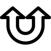 U-shaped Arrow Logo - U-shaped-arrow icons | Noun Project