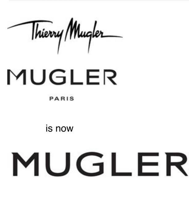 Thierry Mugler Logo - Fashion news: the change of Thierry Mugler Logo | يباب.كوم