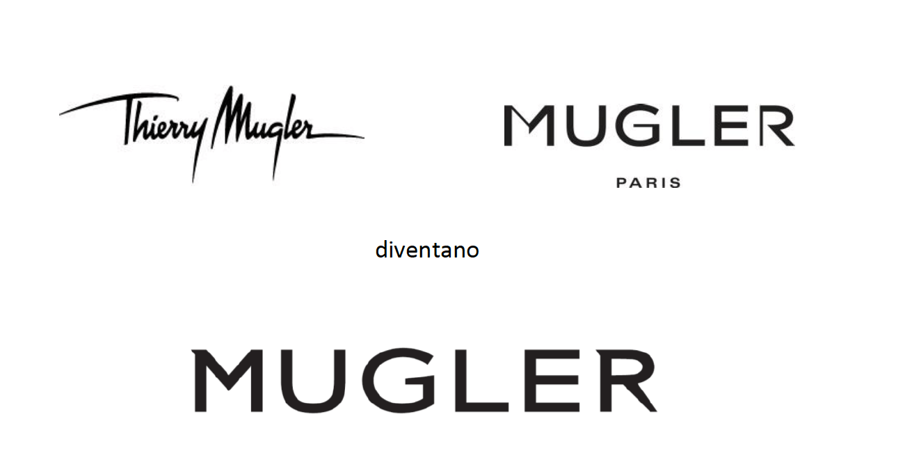 Thierry Mugler Logo - Mugler cambia (logo) – DAILY LUXURY