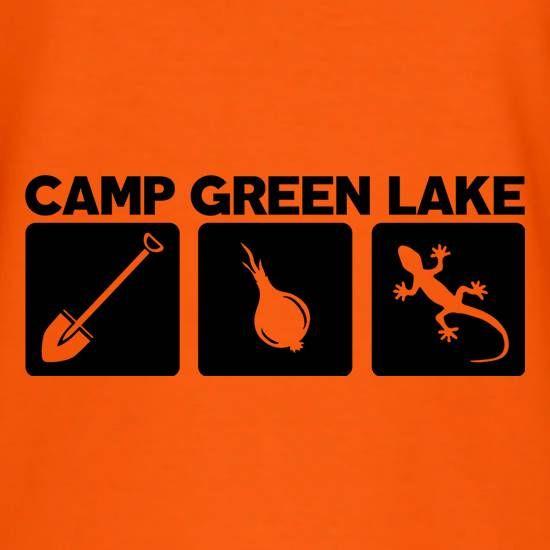 Camp Green Lake Logo - Camp Green Lake T Shirt By CharGrilled