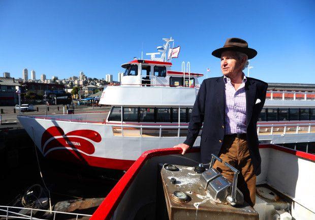 Red White Boat Logo - First-of-its-kind ferry boat takes maiden voyage