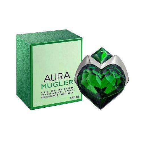 Thierry Mugler Logo - Thierry Mugler Aura 50ml Refillable Eau De Parfum Giftset