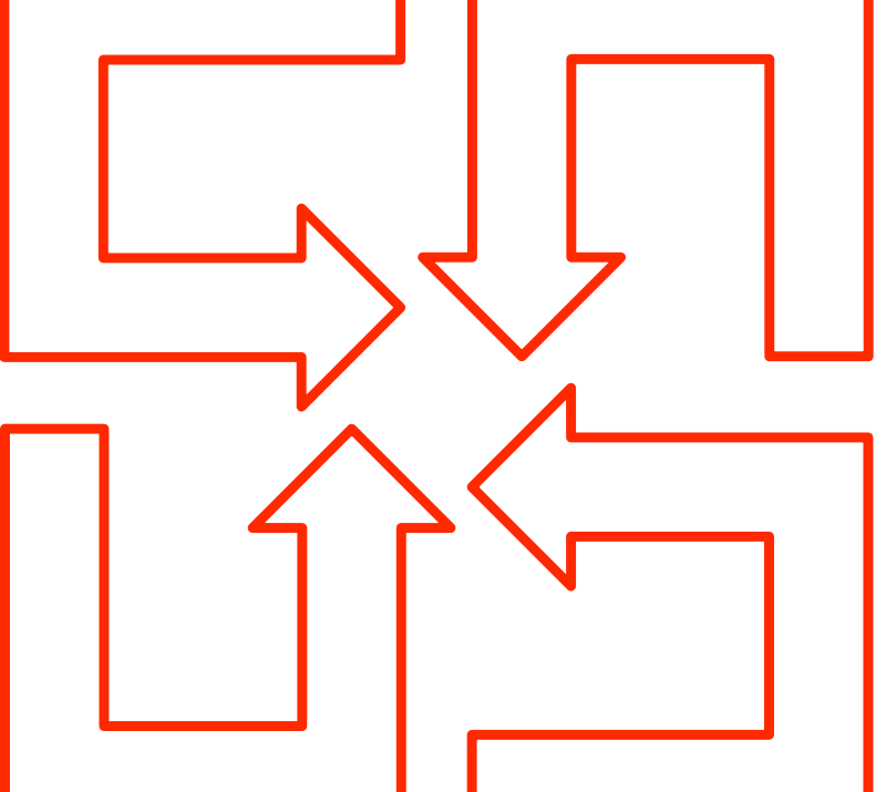 U-shaped Arrow Logo - Download Vector - U-shaped arrow set 01 - Vectorpicker