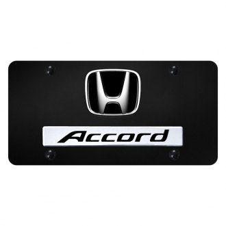Honda Accord Logo - 2017 Honda Accord Custom License Plates & Frames — CARiD.com