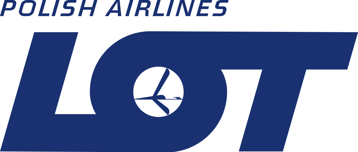 Dark Blue Airline Logo - LOT Polish Airlines