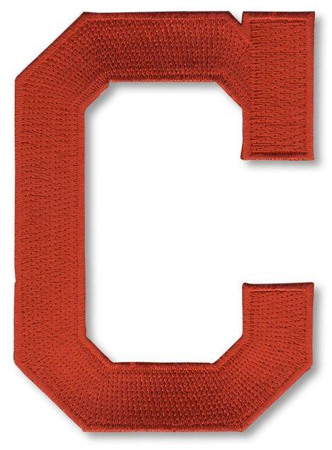 Baseball From Red C Logo - Cleveland Indians Red C MLB Baseball Team Logo and Cap Patch