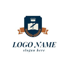 Well Known Crown Logo - Free School Logo Designs. DesignEvo Logo Maker