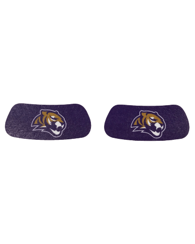 Purple and Black Tiger Logo - Spencer Tigers Eye Black - Tiger Head