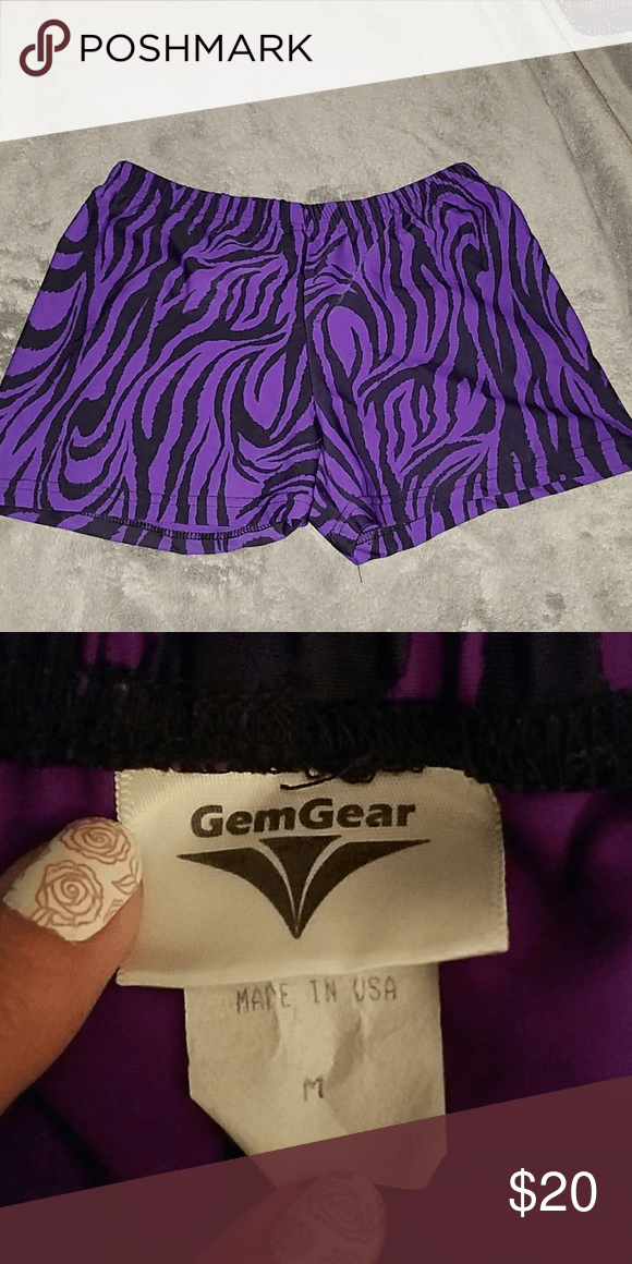 Purple and Black Tiger Logo - Purple Tiger Spandex Shorts Super cute spandex shorts! Purple and ...