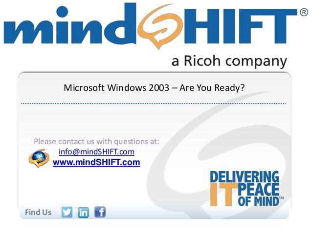 Windows Server 2003 Us Logo - Windows Server 2003 End of Life - Are You Ready?