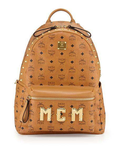MCM Clothing Logo - MCM backpack