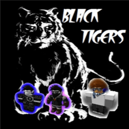 Purple and Black Tiger Logo - black tiger logo maybe? - Roblox