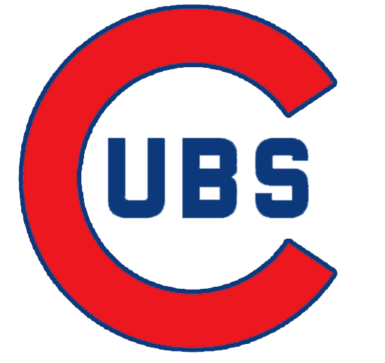 MLB C Logo - Chicago Cubs Primary Logo (1937) - A red 'C' with blue trim, 'UBS ...