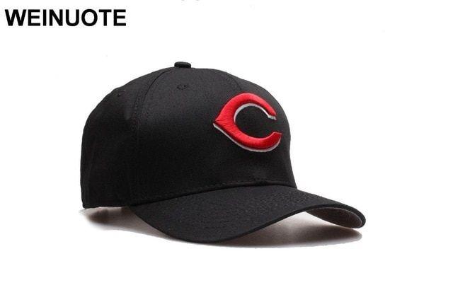 Baseball From Red C Logo - Men's Cincinnati Reds Adjustable Strapback Hats Sport classic ...