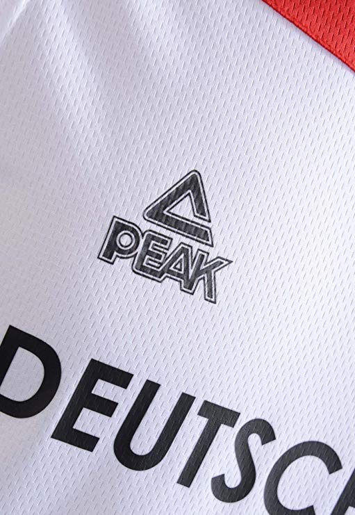 Peak Sports Logo - Peak Sport Europe Men's Peak Single Jersey Germany Men 2016 White