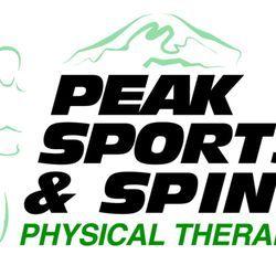 Peak Sports Logo - Peak Sports and Spine Physical Therapy Therapy