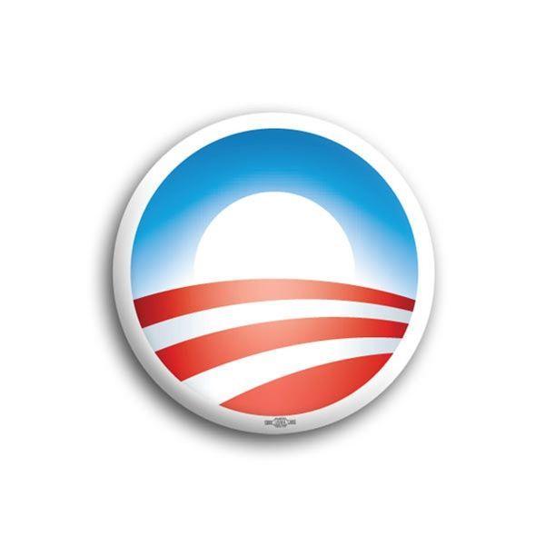 Red Circle with White Lines Logo - political branding. The BrandBuilder Blog