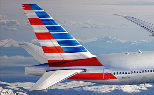 American Flag Airline Logo - American-Airlines-plane-Boeing-FutureBrand-McCann-Worldgroup-airline ...