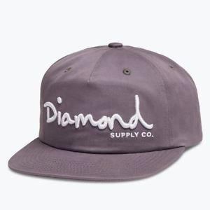 Diamond Supply Co Script Logo - Diamond Supply Co. OG Script Deconstructed Snapback Purple NEW | eBay