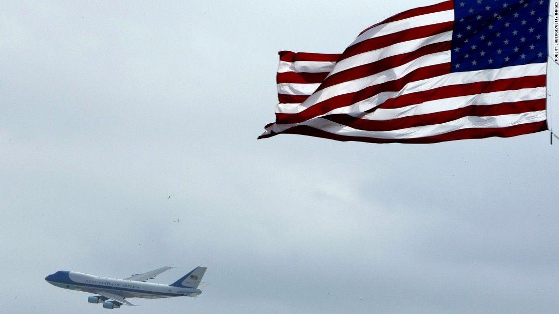American Flag Airline Logo - The new Air Force One