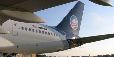 American Flag Airline Logo - American Flag Removed From The Tail Of Obama's Campaign Plane Truth