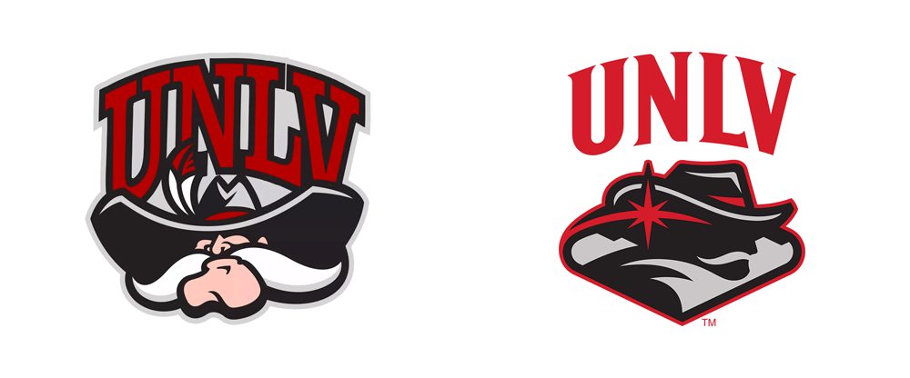 Rebels Logo - Brand New: New Logo for UNLV Rebels by Adrenalin