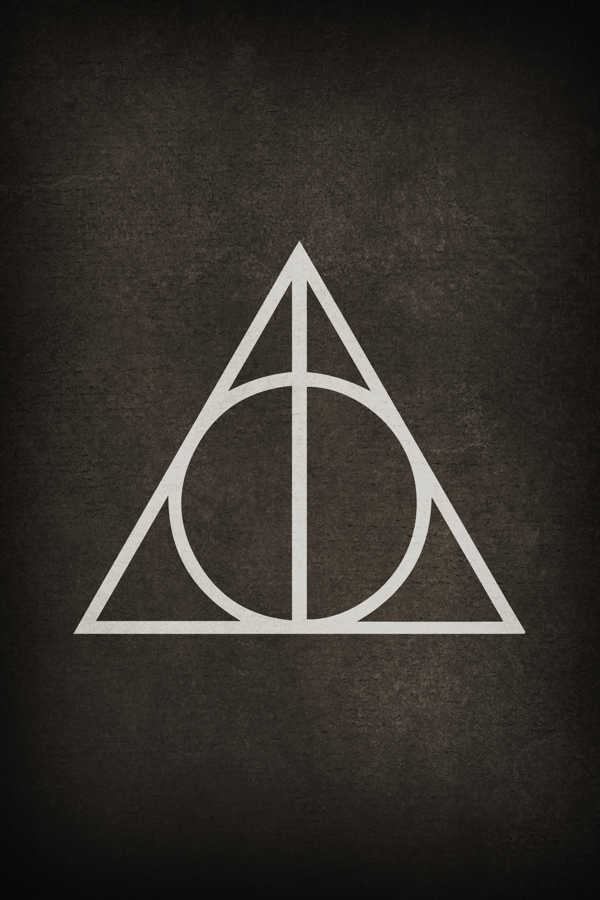 Triangle Harry Potter HP Logo - Harry Potter Wallpaper for iPhone on Behance | HP | Pinterest ...