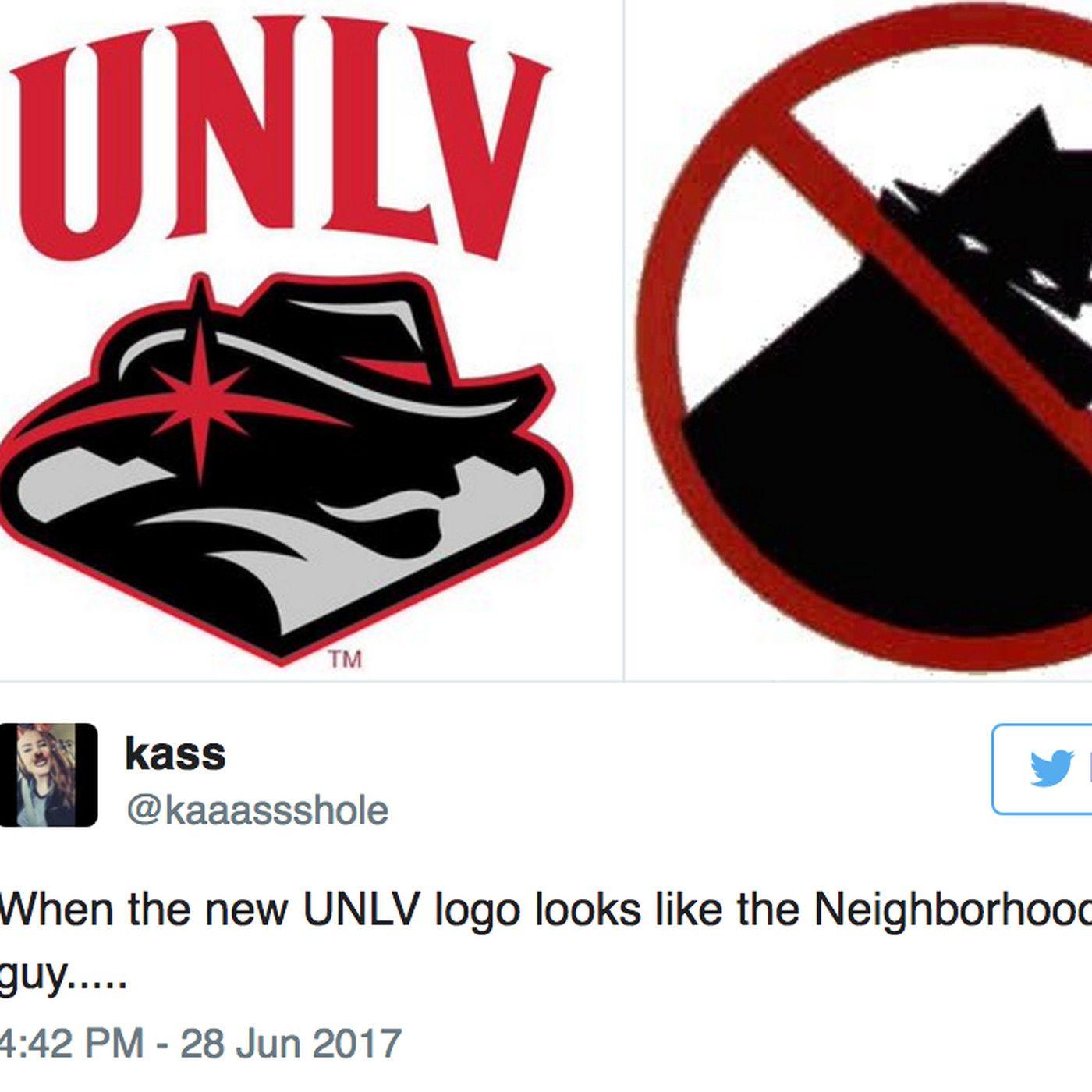 UNLV Logo - What does UNLV's complicated new logo look like to you?
