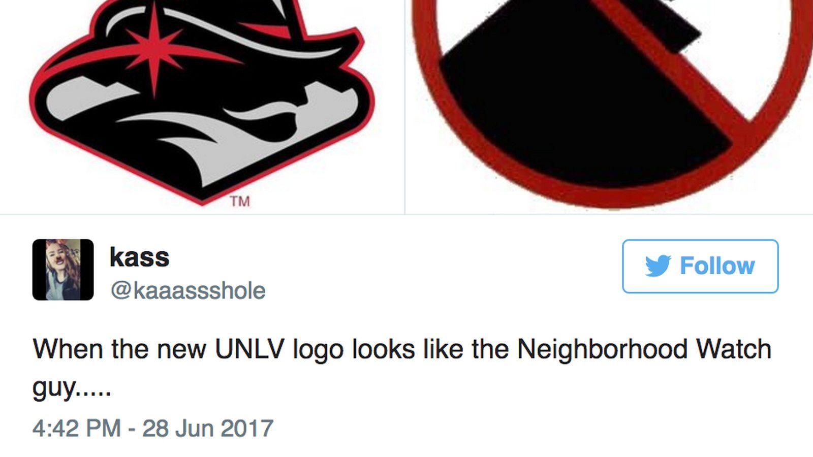 UNLV Logo - What does UNLV's complicated new logo look like to you?